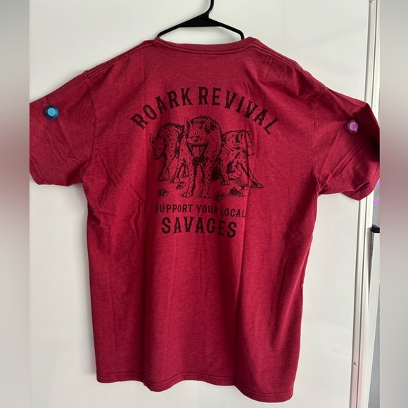 Roark Men's Classic Red Tee - Picture 4 of 4